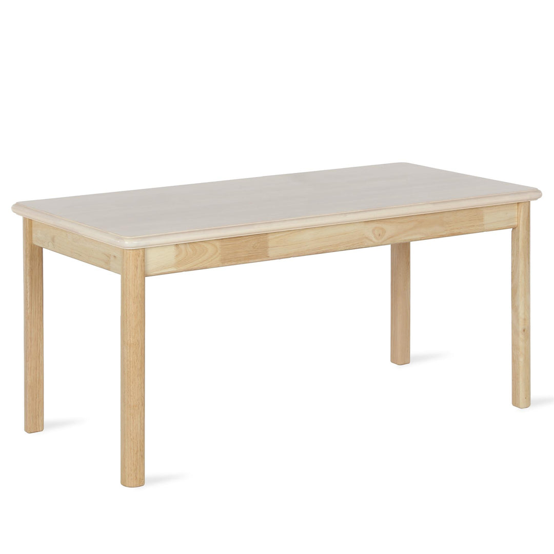 Rectangular table with bear design -  Natural