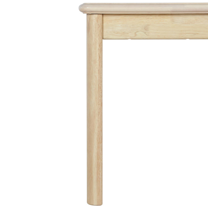 Bear patterned play table -  Natural