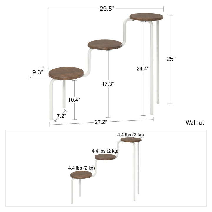 Webster design for home gardens -  Florence Walnut