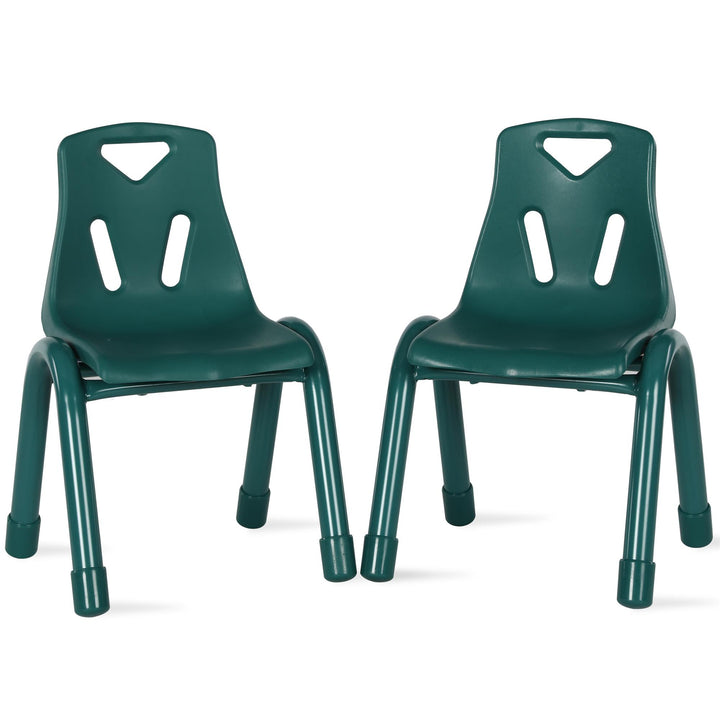 Bridgeport Kids Bunny Stacking Activity School Chairs, Set of 2  -  Green