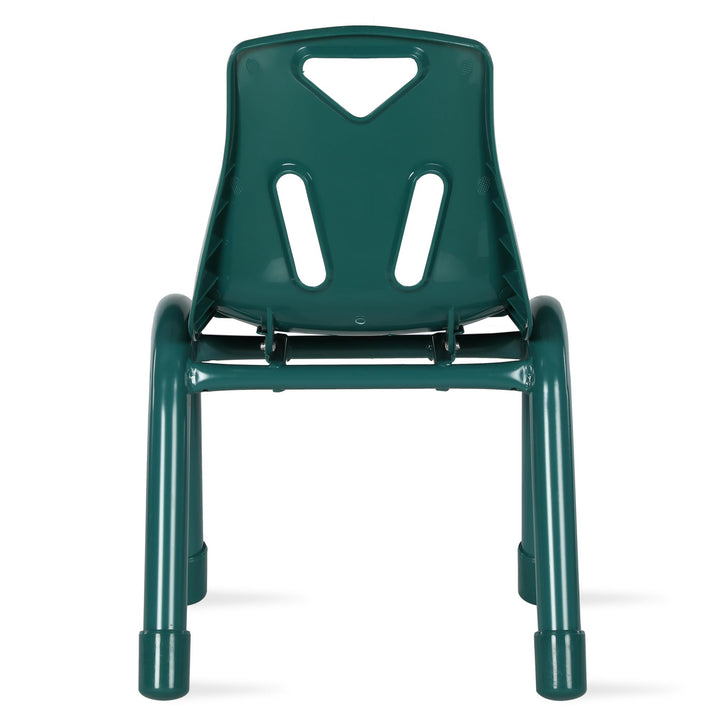 Kids stacking chairs with fun designs -  Green