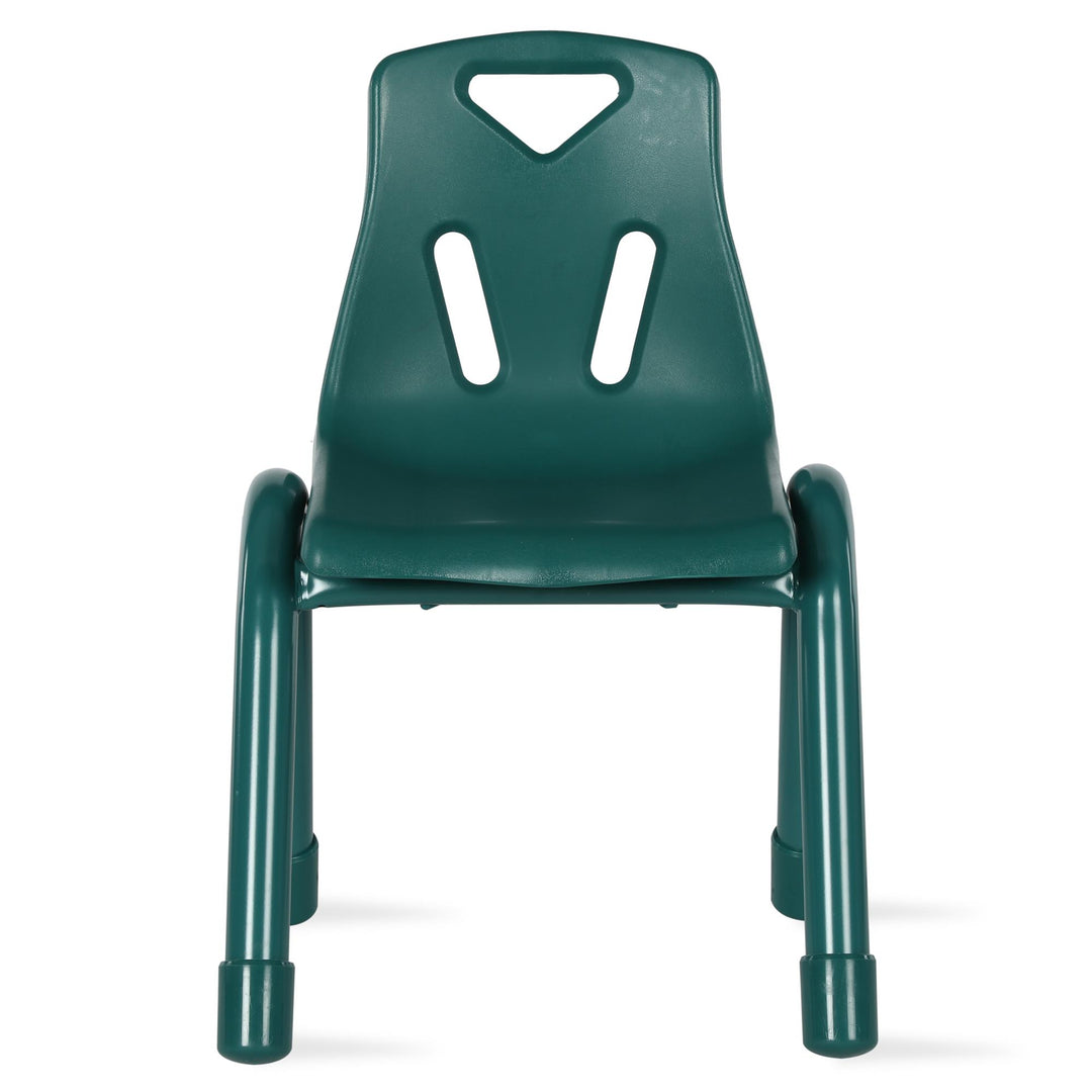 School chairs with cute bunny stackable feature -  Green