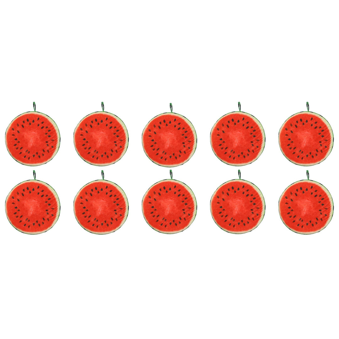 Watermelon Floor Cushions - Red