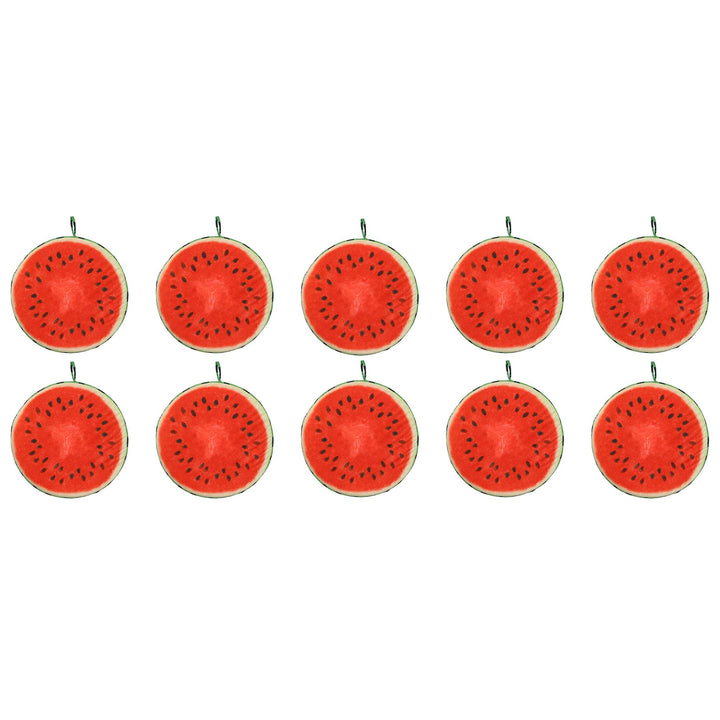 Watermelon Floor Cushions - Red