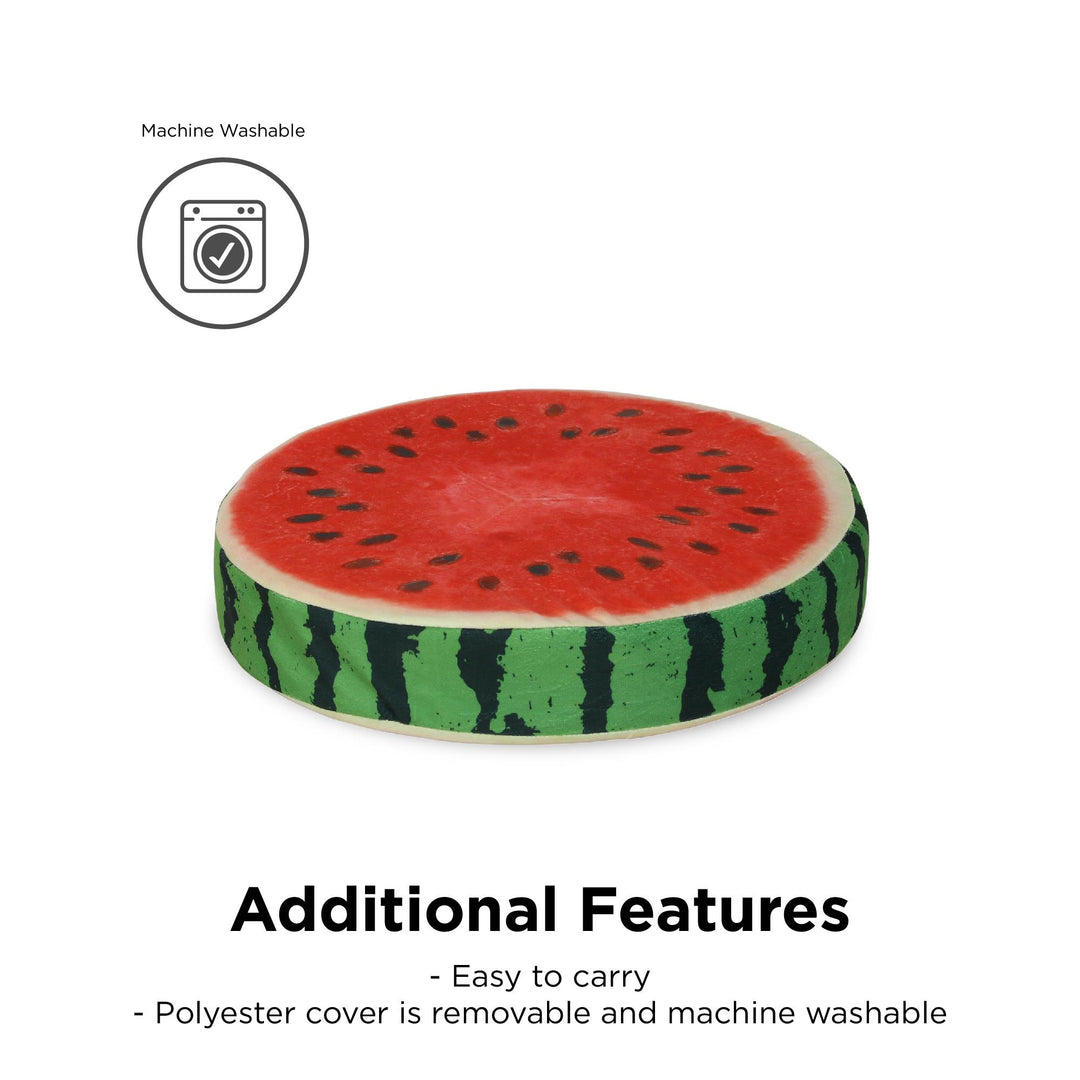 Watermelon Floor Cushions - Red