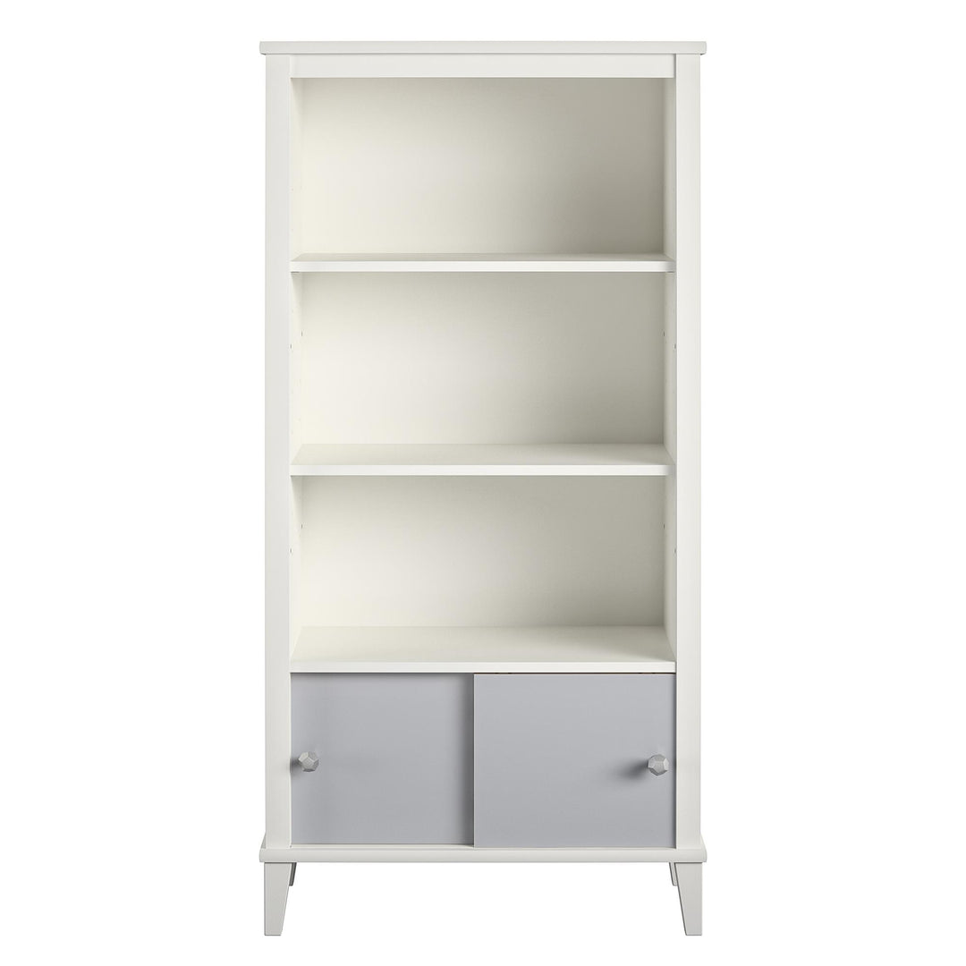 Monarch Hill Poppy Kids’ Bookcase with 2 Sets of Knobs  -  Gray