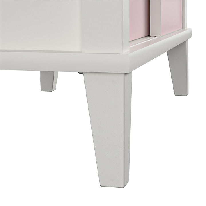 Stylish and organized kids' room with Monarch Hill bookcase -  Pink