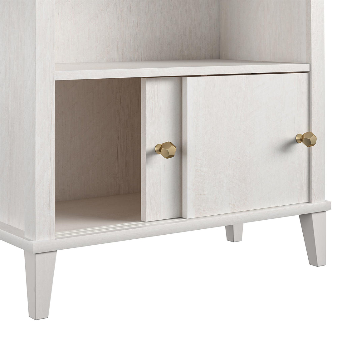 Elegant and functional bookcase for children -  Ivory Oak