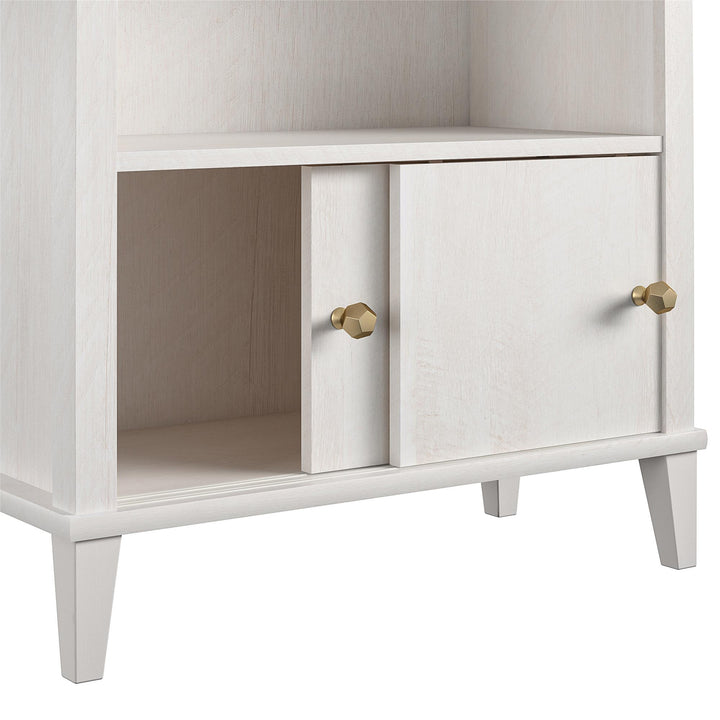 Elegant and functional bookcase for children -  Ivory Oak
