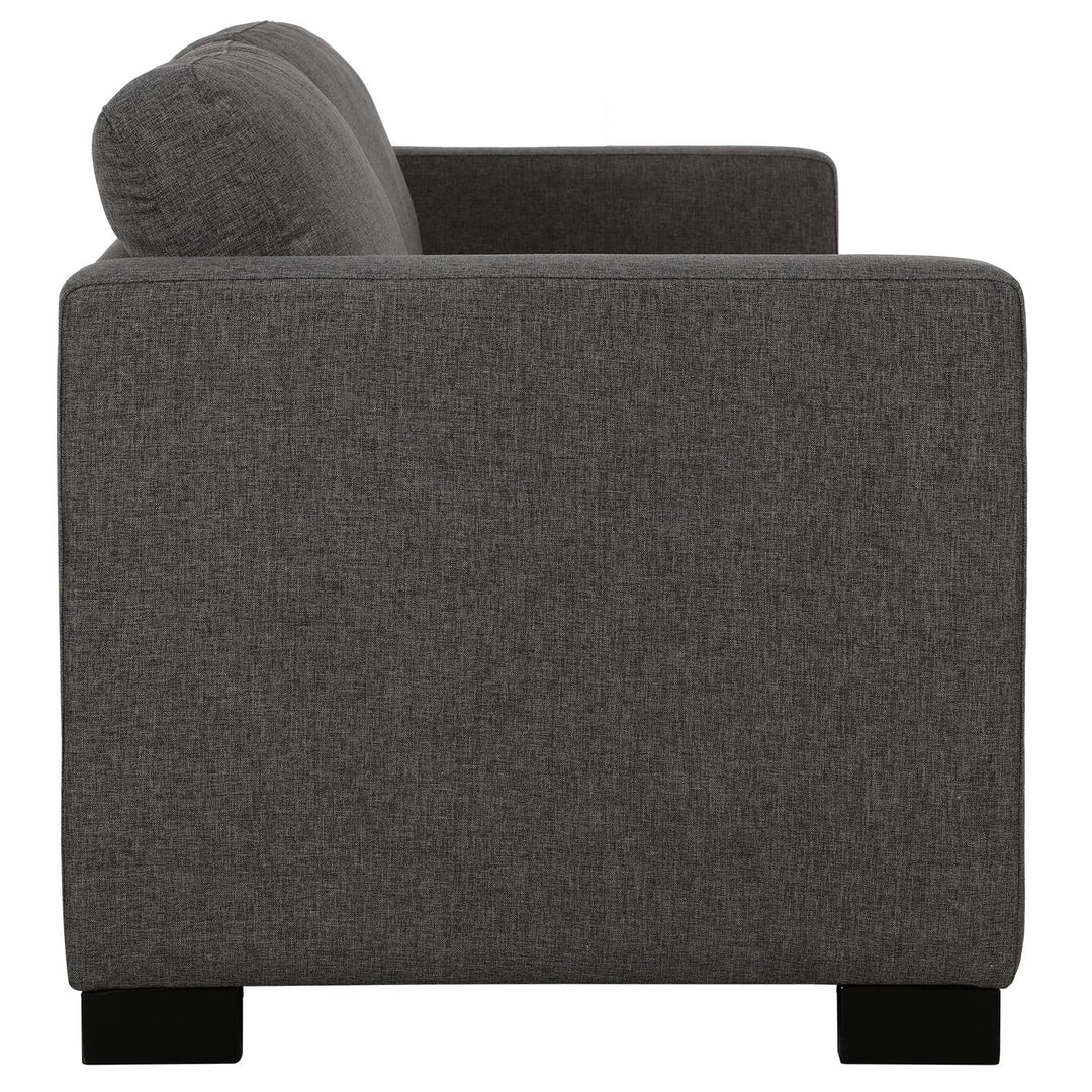 Crawford Linen Upholstered Modular Sofa - Gray