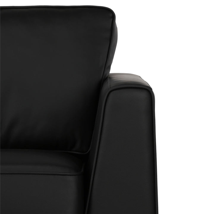 Monroe chair for living room -  Black