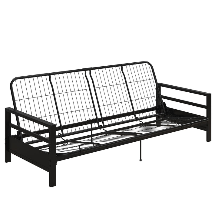 heavy duty metal futon frame - Black