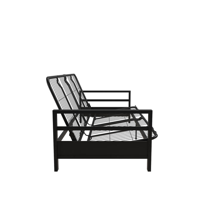 modern metal futon frames - Black