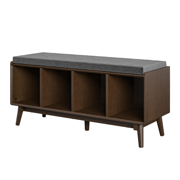 Best Brittany bench for entryways -  Florence Walnut