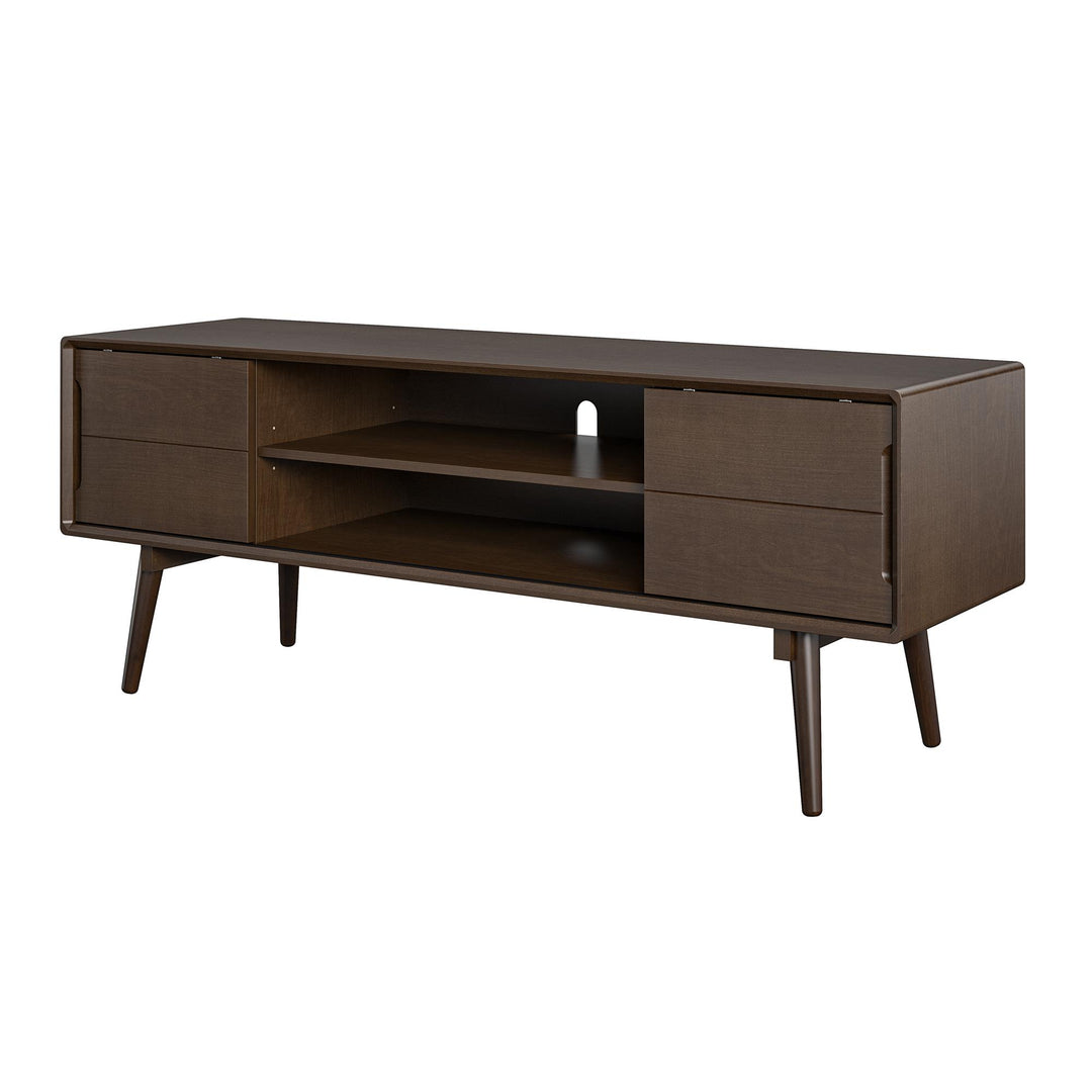 Brittany TV furniture for contemporary homes -  Florence Walnut
