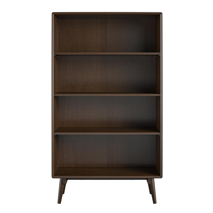 Brittany 4 Shelf Bookcase  -  Florence Walnut
