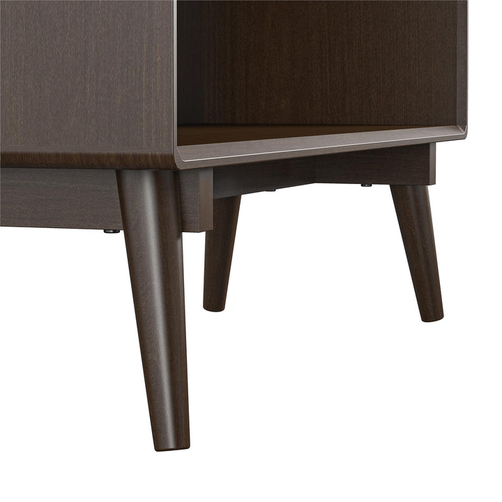 Elegant book storage solution Brittany -  Florence Walnut