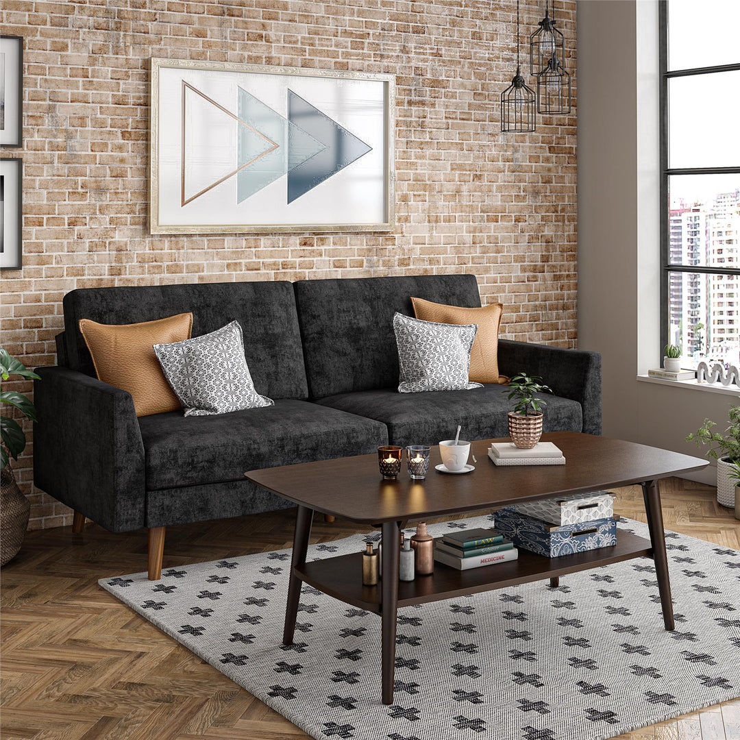 Contemporary living room Brittany table -  Florence Walnut