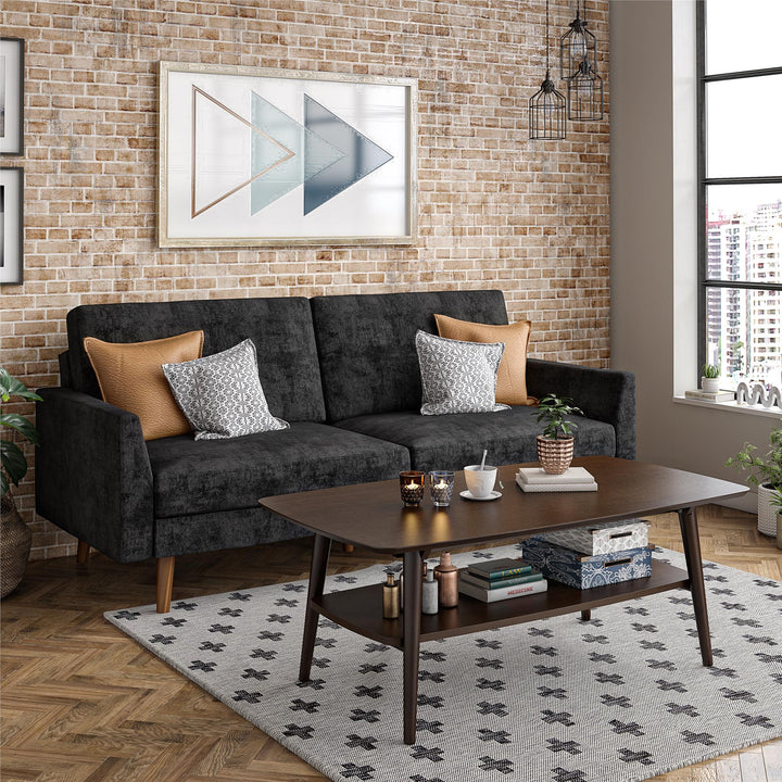 Contemporary living room Brittany table -  Florence Walnut