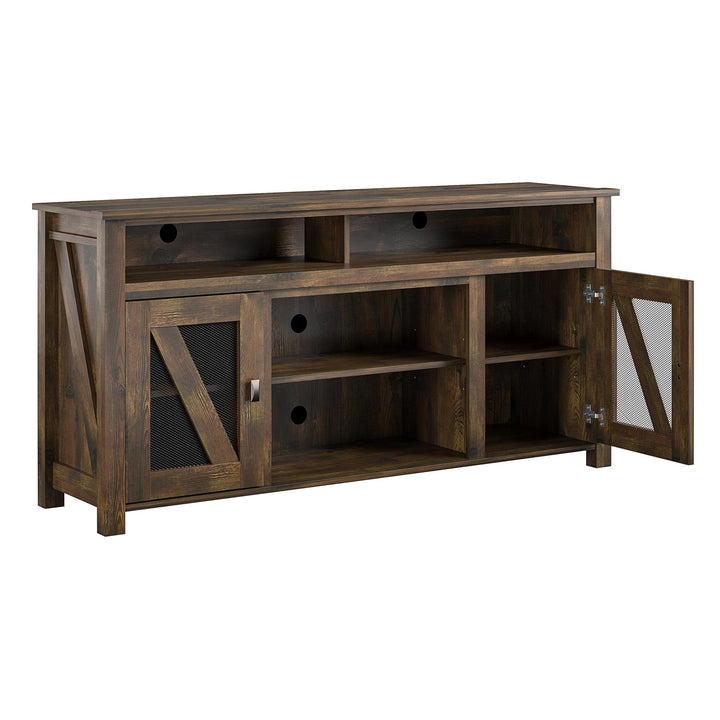 Sleek TV Stand for Living Room - Rustic