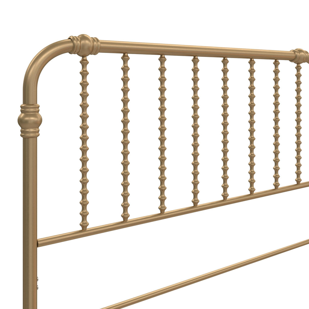 Monarch Hill Bedroom Metal Bed -  Gold  -  Full