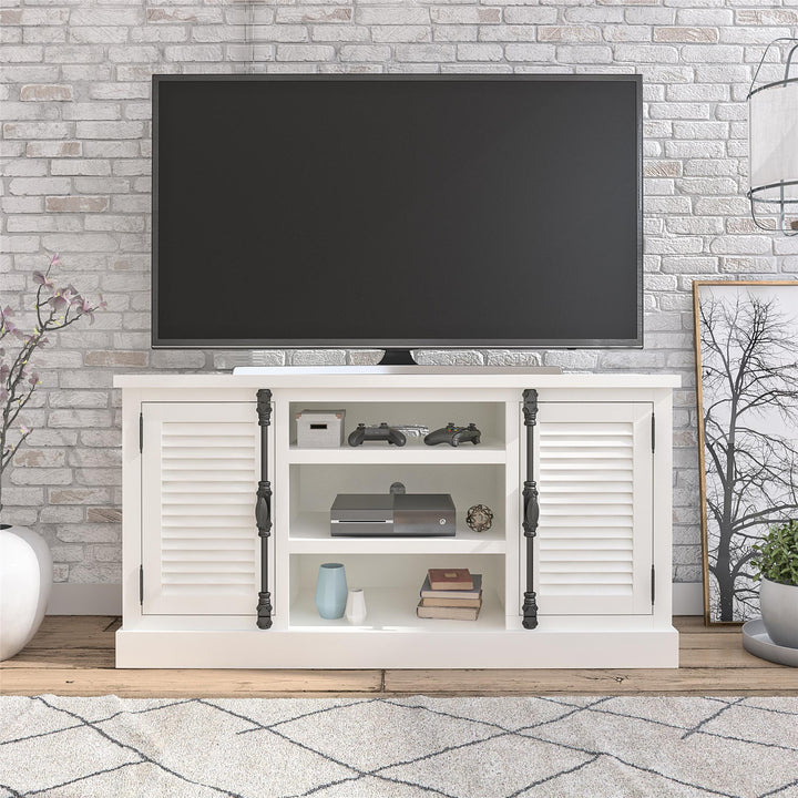 65-inch Sienna entertainment unit -  White