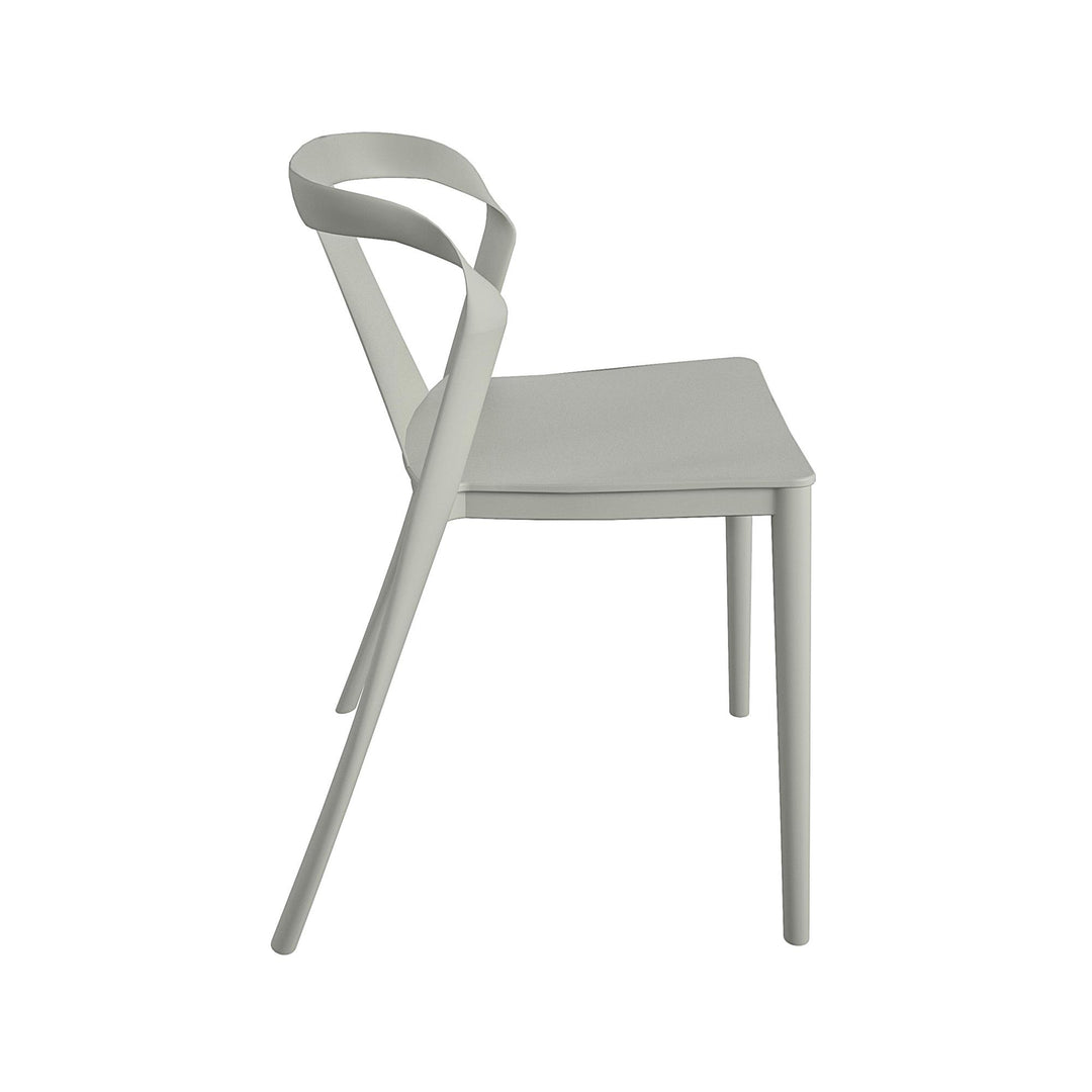 Durable Patio Chairs - Fog Gray