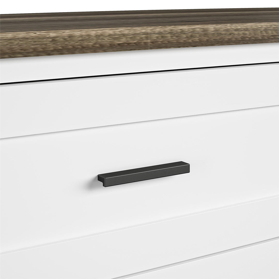 Durable Chapel Hill 6 Drawer Dresser -  White