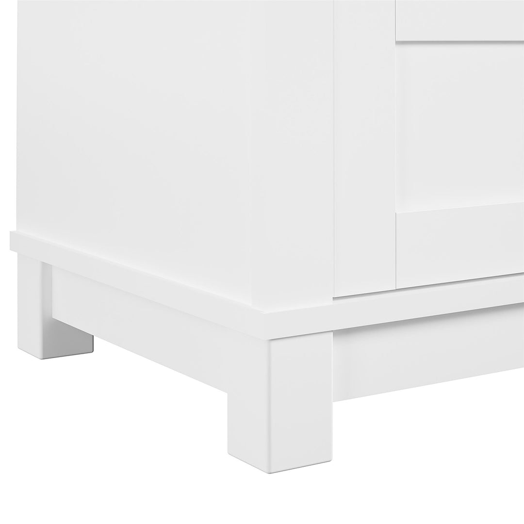 Modern Chapel Hill Dresser with 6 Drawers -  White