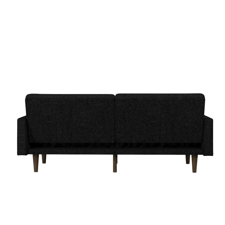 multiple position sleeper sofa - Black