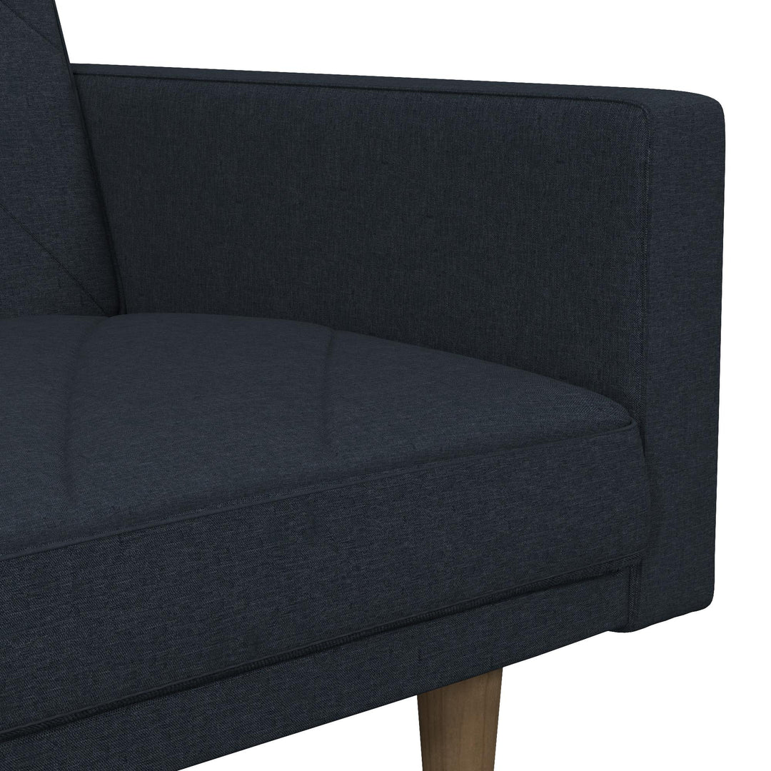 multiple position futon couch - Navy