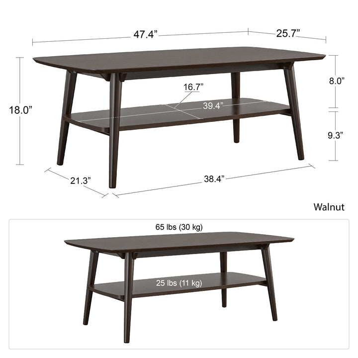 Brittany design for luxury living rooms -  Florence Walnut