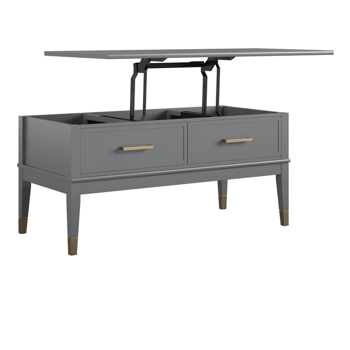 Westerleigh lift-top table style tips -  Graphite Grey