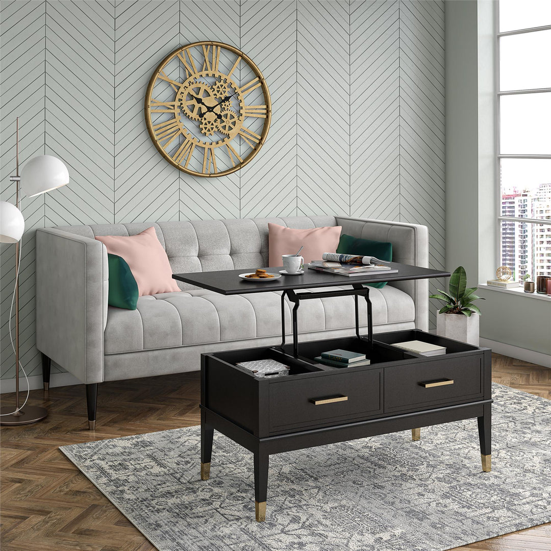 Affordable lift-top coffee tables CosmoLiving -  Black