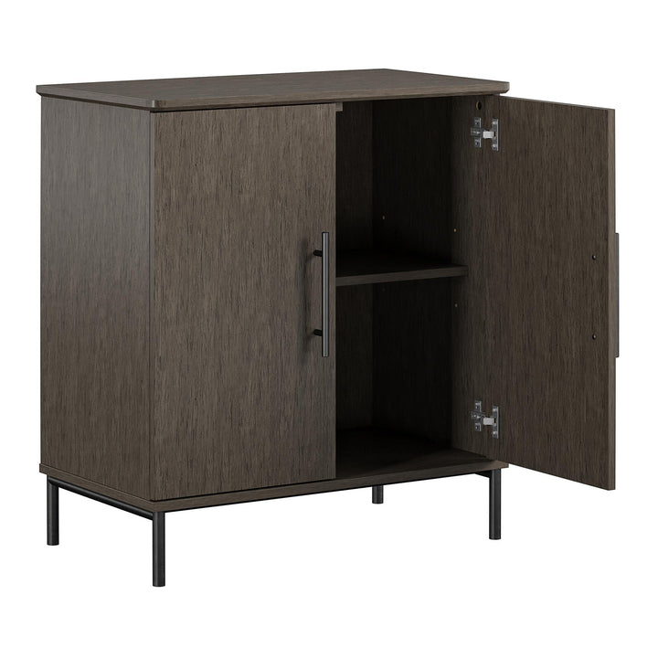 Vivinne cabinet room organization ideas -  Gray (Wood Grain)