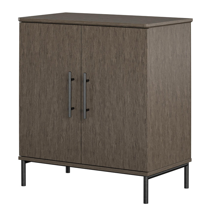 Stylish storage options by CosmoLiving -  Gray (Wood Grain)