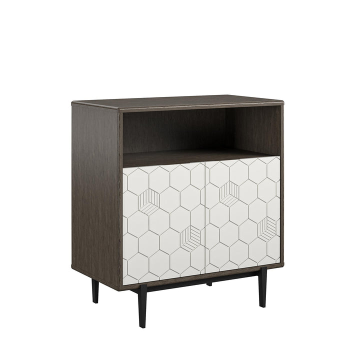 Gray oak cabinet decorating tips -  Gray (Wood Grain)