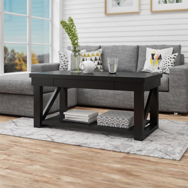 Crestwood Coffee Table - Black