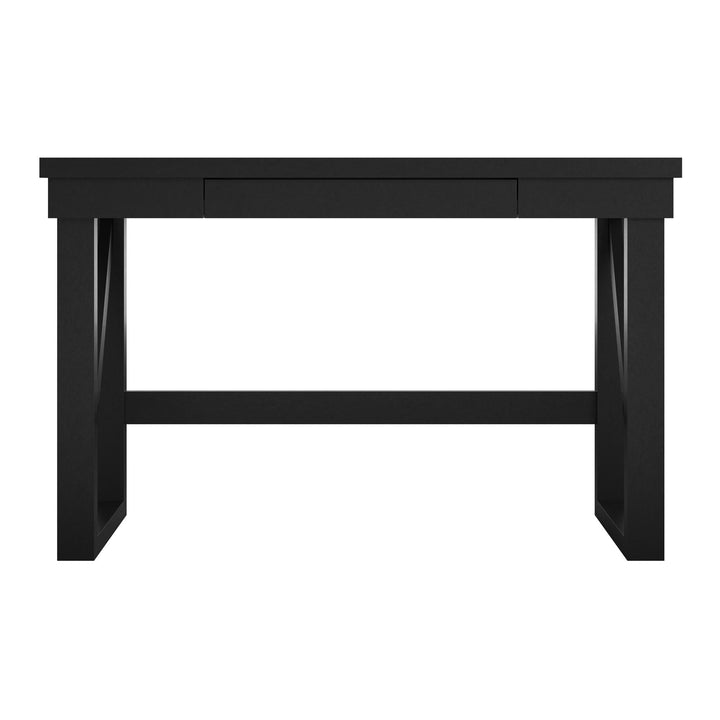 Sleek design Crestwood desk for home offices -  Black