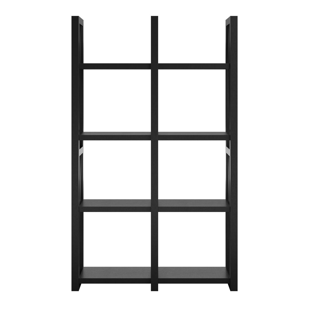 Innovative Crestwood bookcase for modern homes -  Black