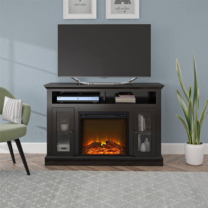Chicago Electric Fireplace TV Console -  Espresso