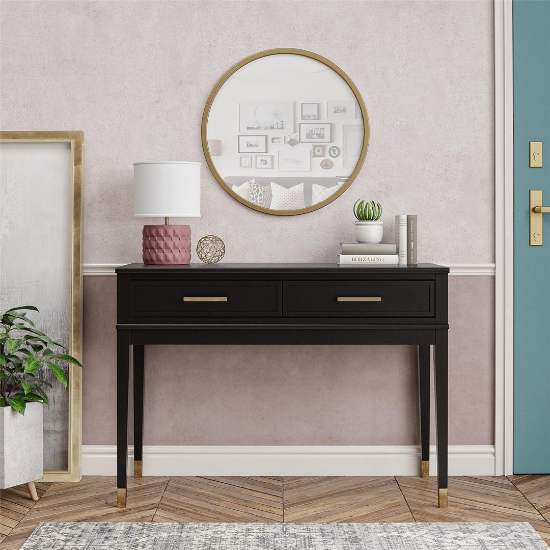 Westerleigh Console Table by CosmoLiving -  Black