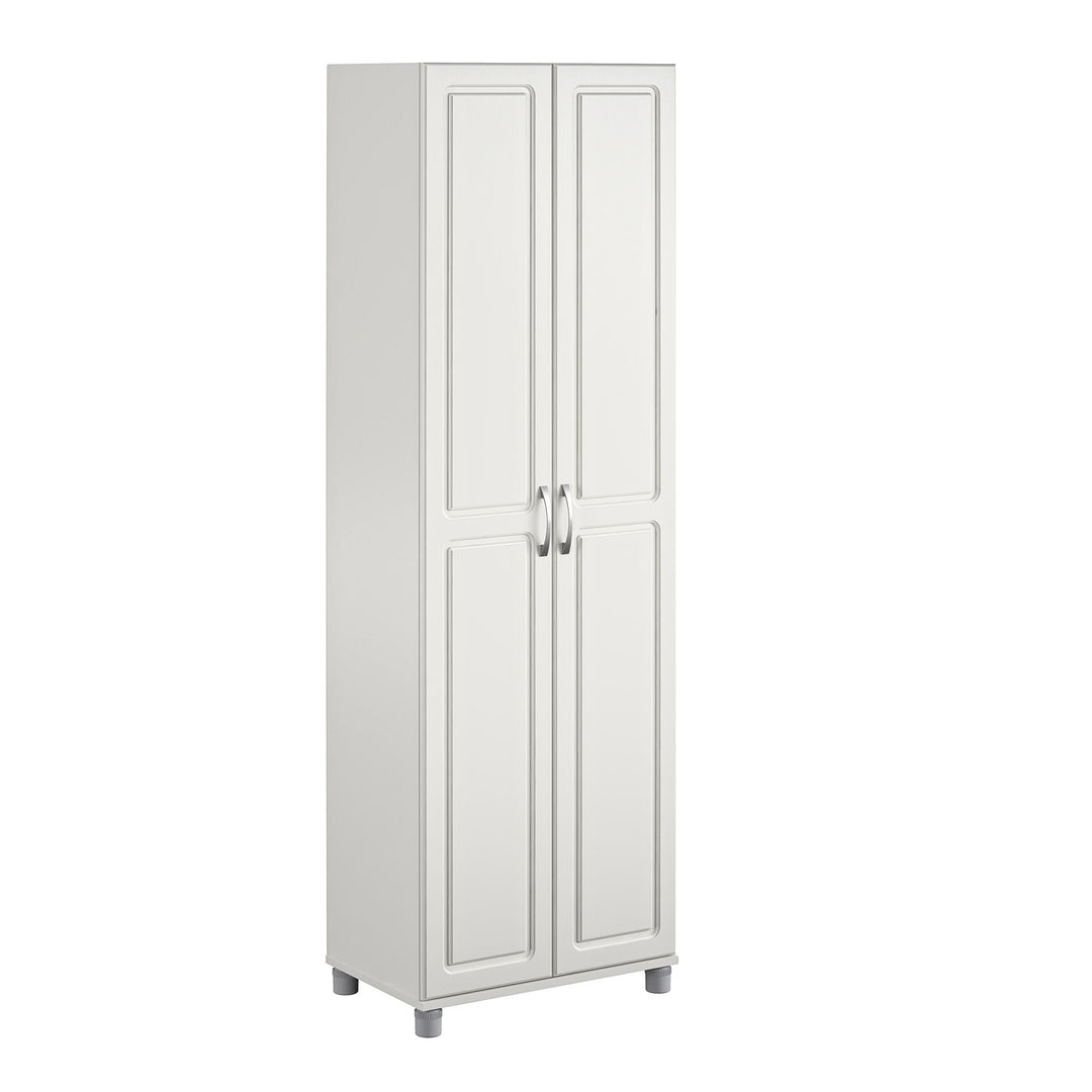 Durable and stylish Kendall storage cabinet -  White