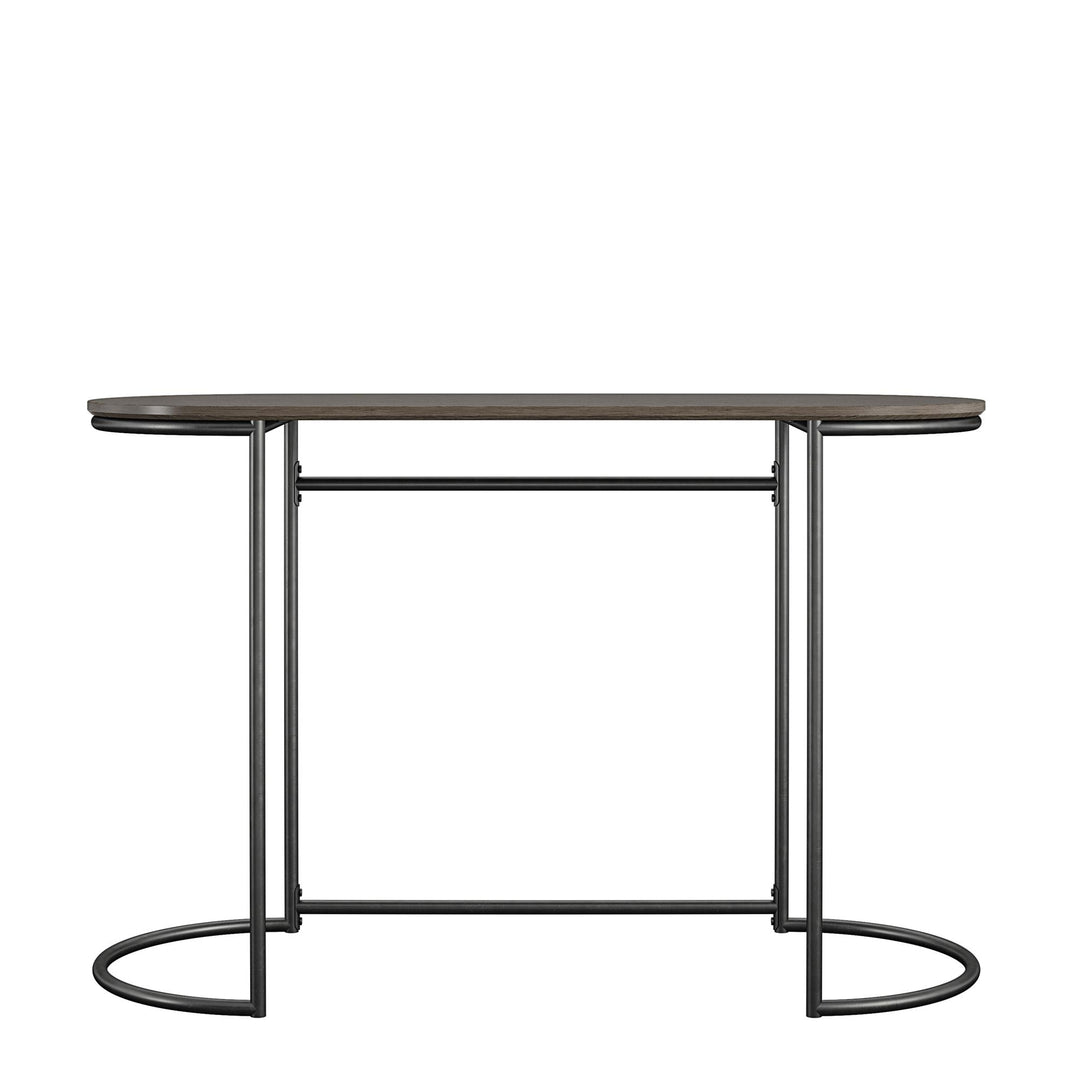 CosmoLiving by Cosmopolitan Vivinne Writing Desk  -  Gray (Wood Grain)