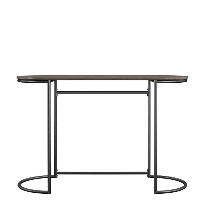 CosmoLiving by Cosmopolitan Vivinne Writing Desk  -  Gray (Wood Grain)