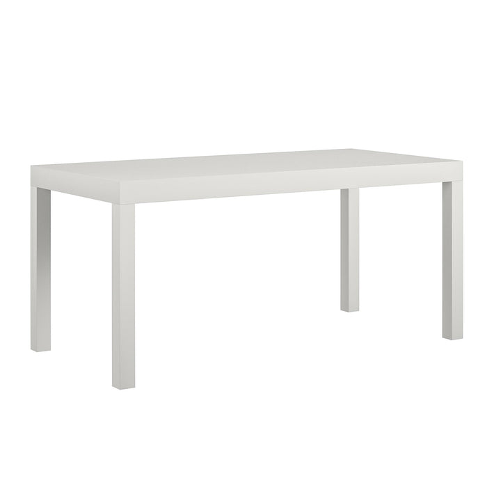 Durable Parsons Hollow Core Coffee Table -  White