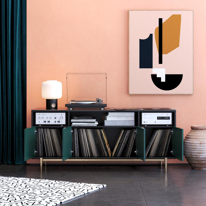 Modern TV stands by CosmoLiving -  Black