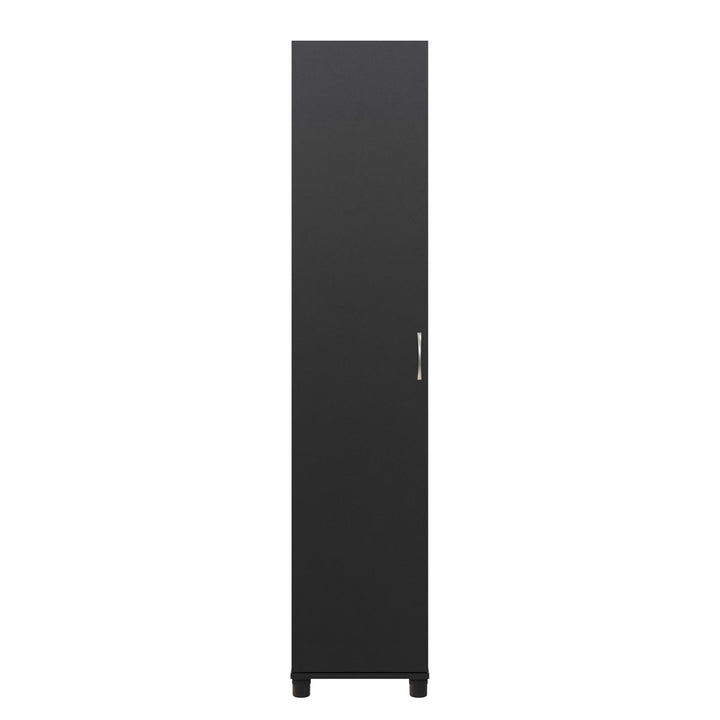 16 inch tall storage cabinet - Black
