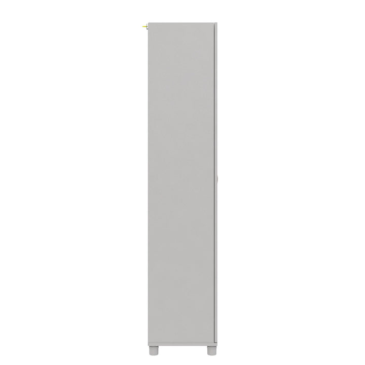 2 door utility storage cabinet - Dove Gray