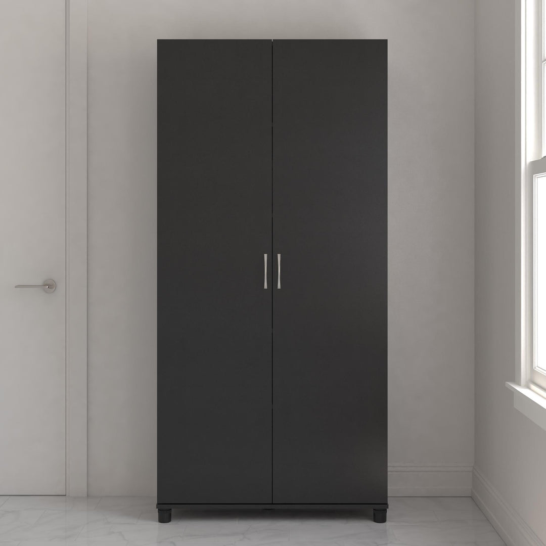 2-door general organizer cabinet - Black